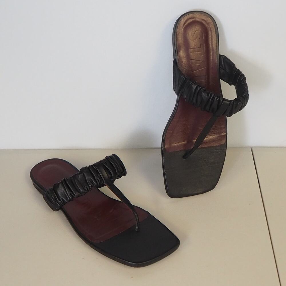 STAUD Black Sandals